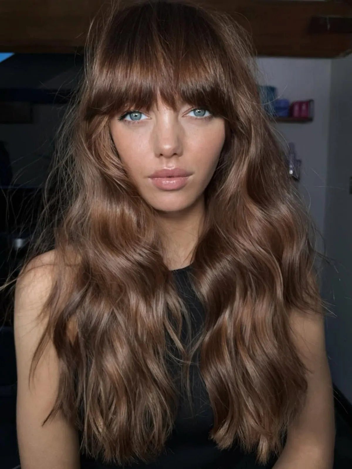 Medium Brown With Warm Undertones Visual Idea — Warm Brown Hair