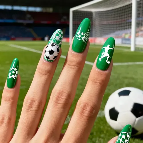 Soccer Game Visual Idea Soccer Game Visual Idea — Soccer Nails