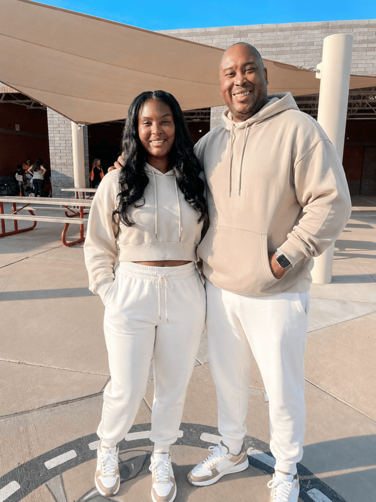 Cozy Loungewear in Monochromatic Beige — Matching Couple Outfits