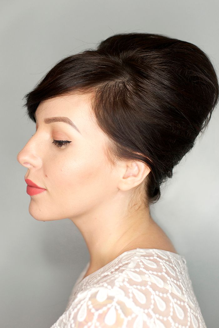 Voluminous Bouffant Updo Voluminous Bouffant Updo — Homecoming Hairstyles