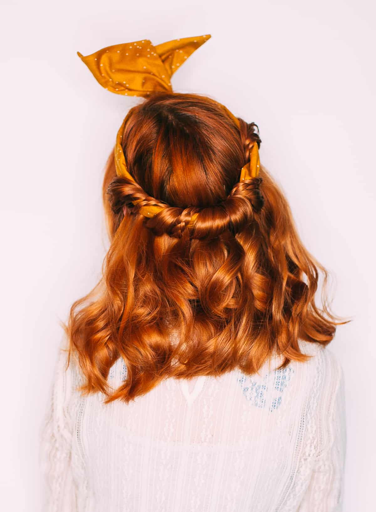 Collarbone Visual Idea — Headband Hairstyles