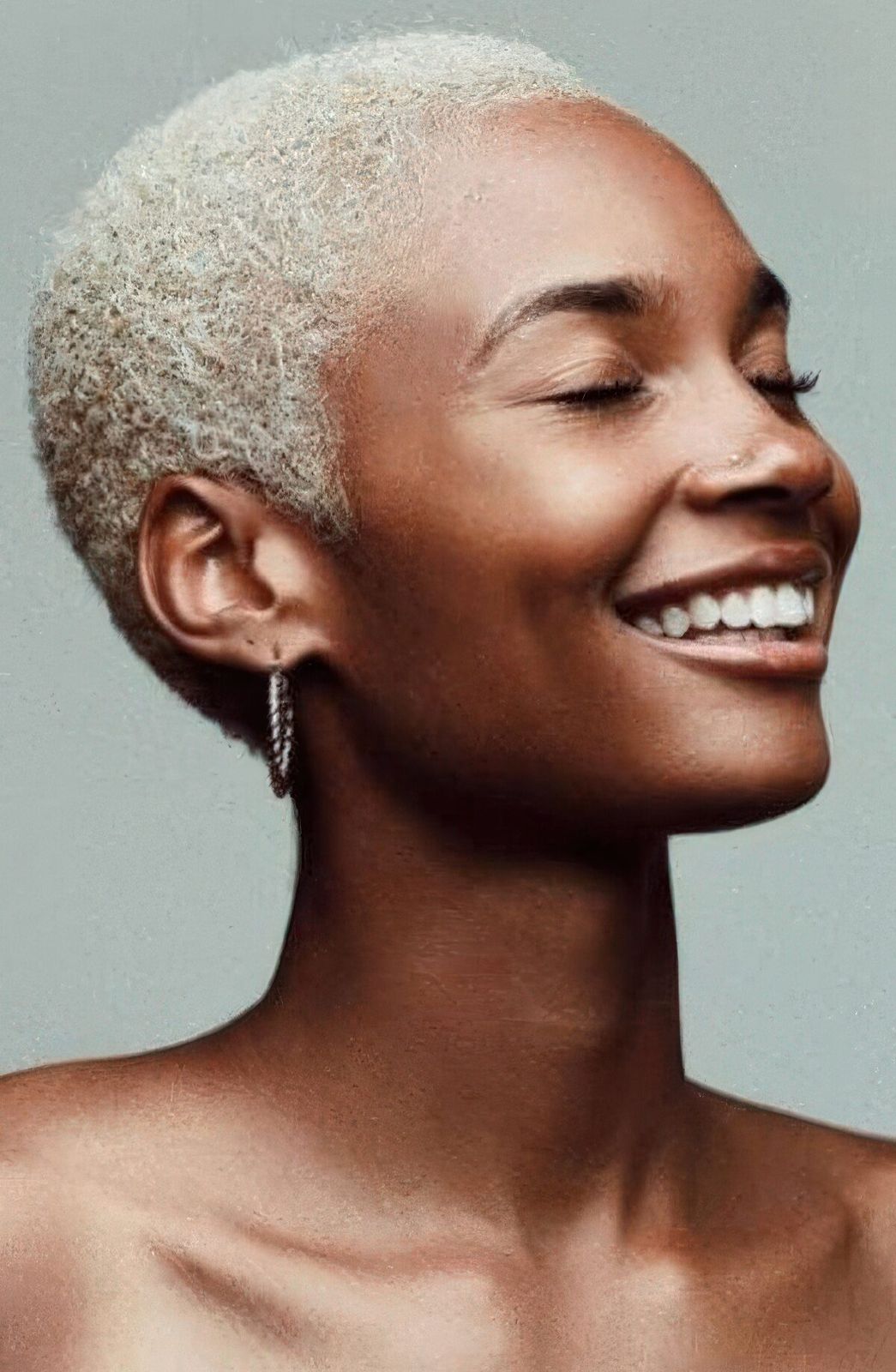 Textured Curly Top Buzz Cut — Buzz Cut for Women