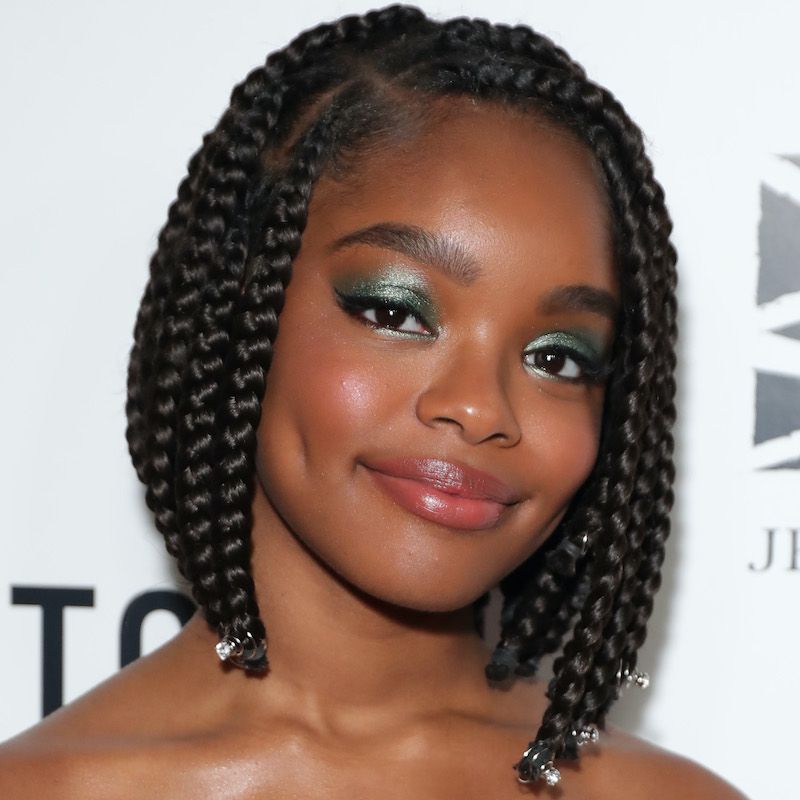 No Bangs Visual Idea — Bob Braids