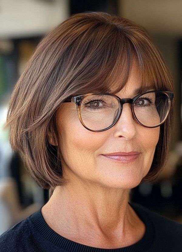 Textured Ash Blonde Pixie With Darker Roots — Hairstyles with Glasses