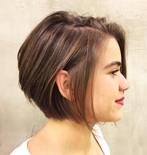 Layered Bob with Flip — Bob for Fine Hair
