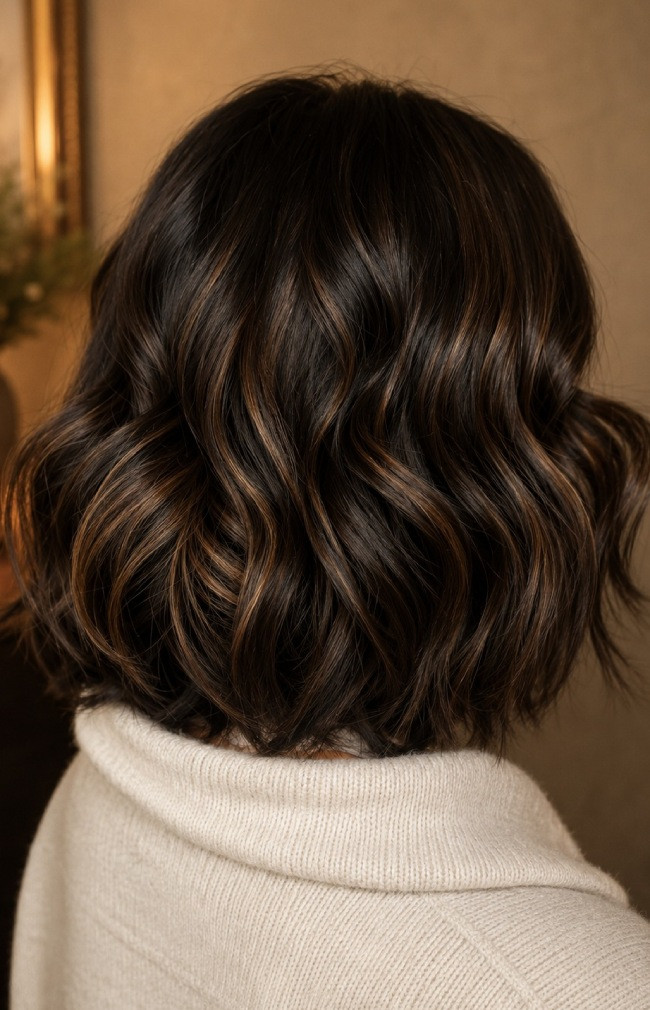 Chin Visual Idea Chin Visual Idea — Chocolate Brown Hair