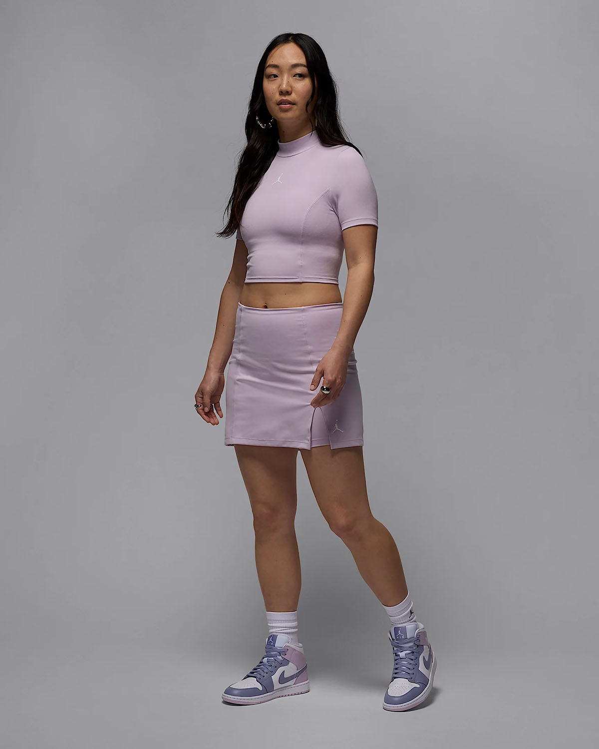 Air Jordan 1 Mid Indigo Haze Doll Sneakers Clothing Outfits