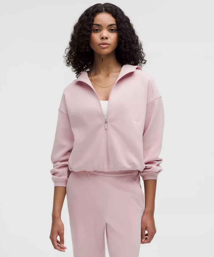 Monochromatic Light Pink Athleisure Tracksuit Monochromatic Light Pink Athleisure Tracksuit — Lululemon Align Outfits