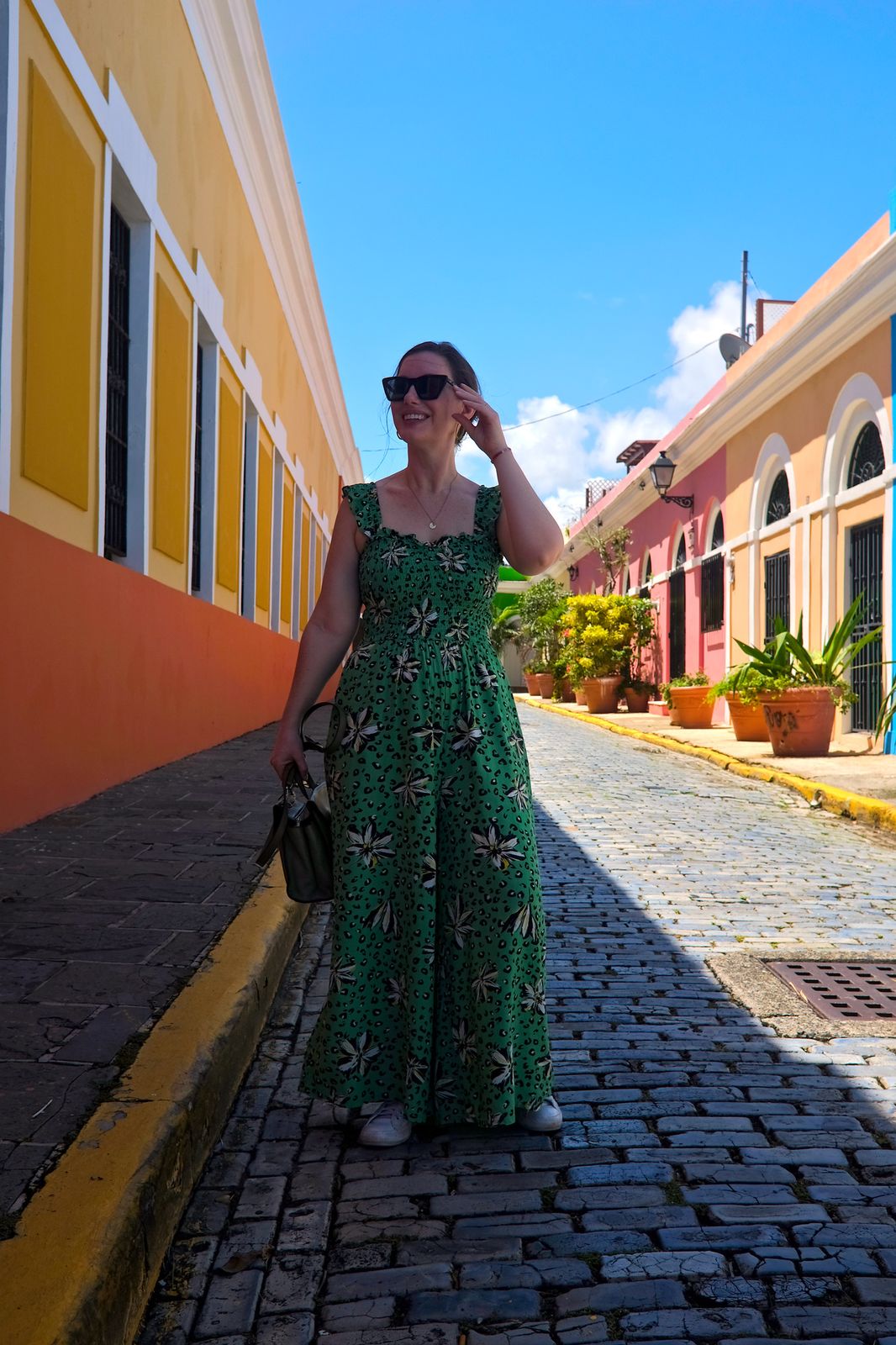 Floral Maxi Dress for Old San Juan Sightseeing Floral Maxi Dress for Old San Juan Sightseeing — Puerto Rico Outfits