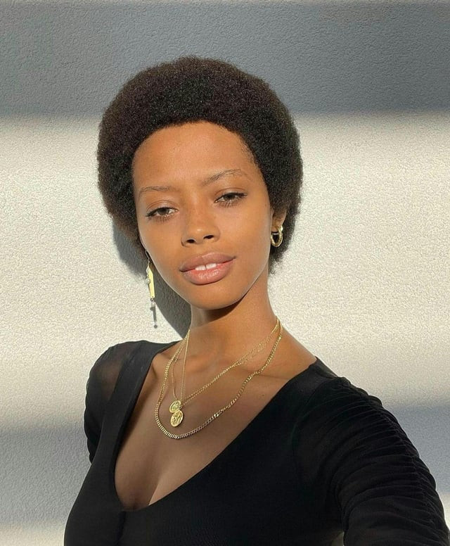 Classic Afro Shape — TWA Hairstyles