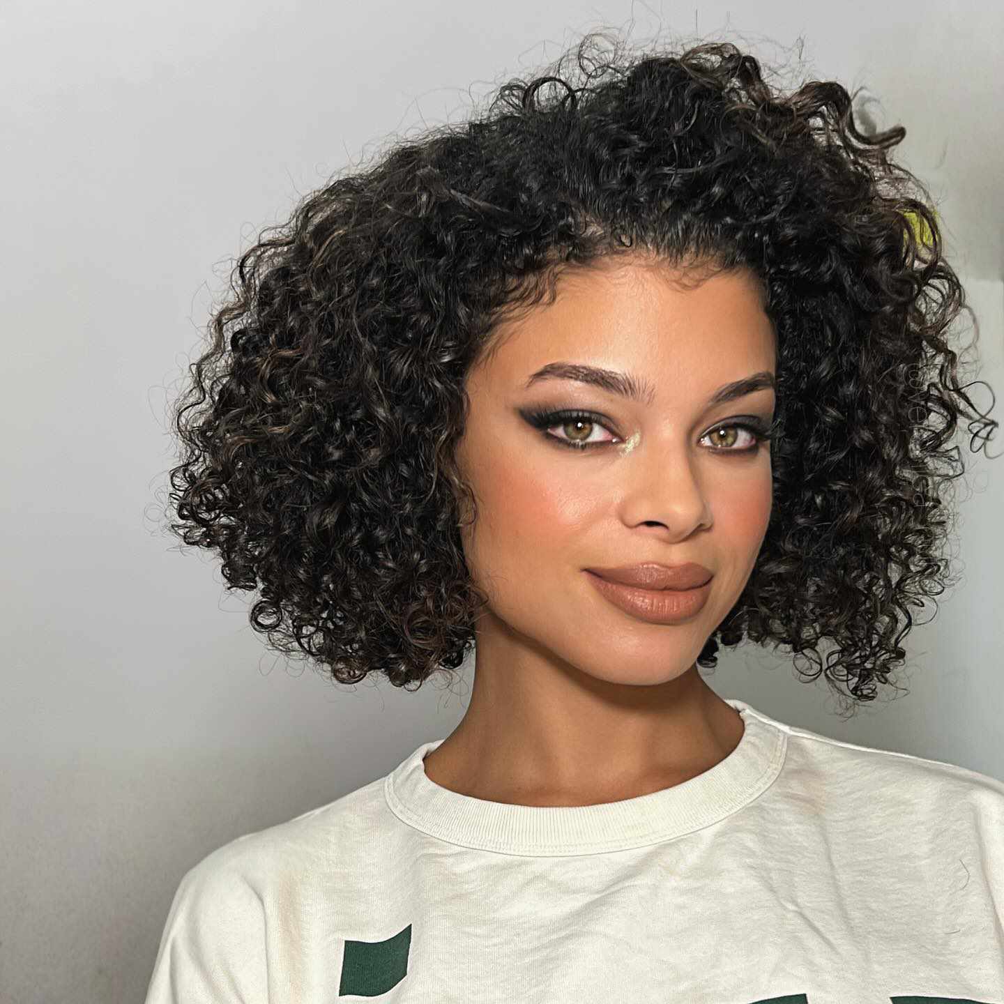 No Bangs Visual Idea No Bangs Visual Idea — Short Curly Hairstyles