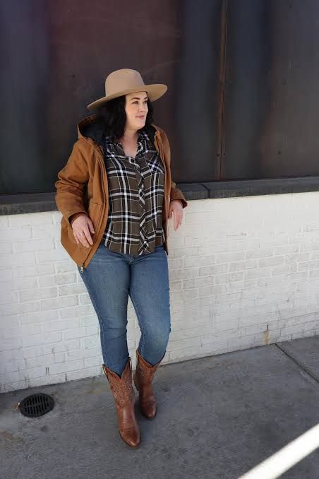 Quilted Jacket, Plaid Shirt, and Cowboy Hat for Classic Western Layers Quilted Jacket, Plaid Shirt, and Cowboy Hat for Classic Western Layers — Yellowstone Outfits