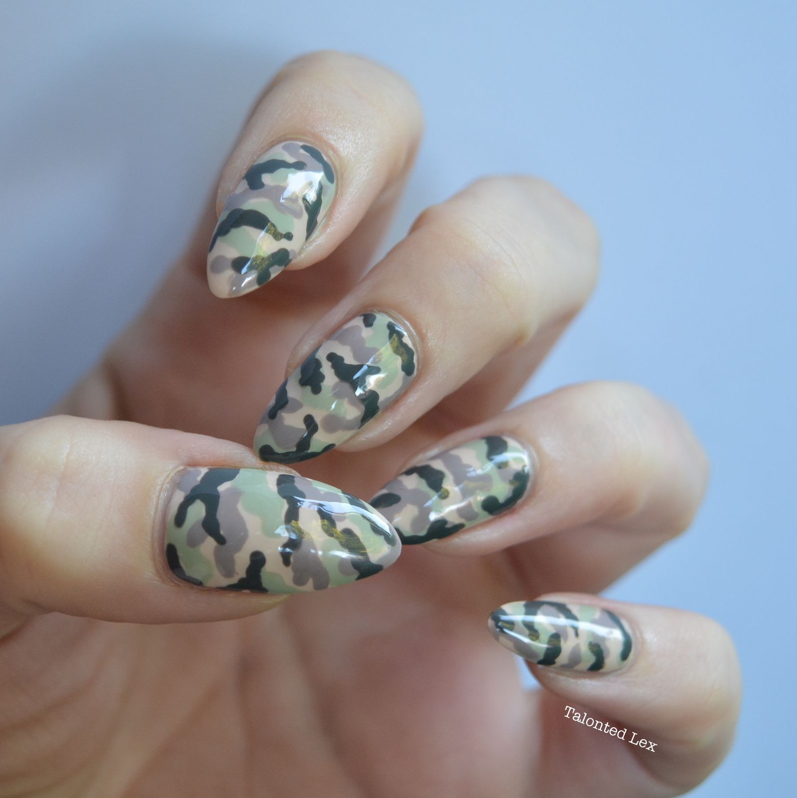 Camo Pattern On All Nails Visual Idea Camo Pattern On All Nails Visual Idea — Camo Nails