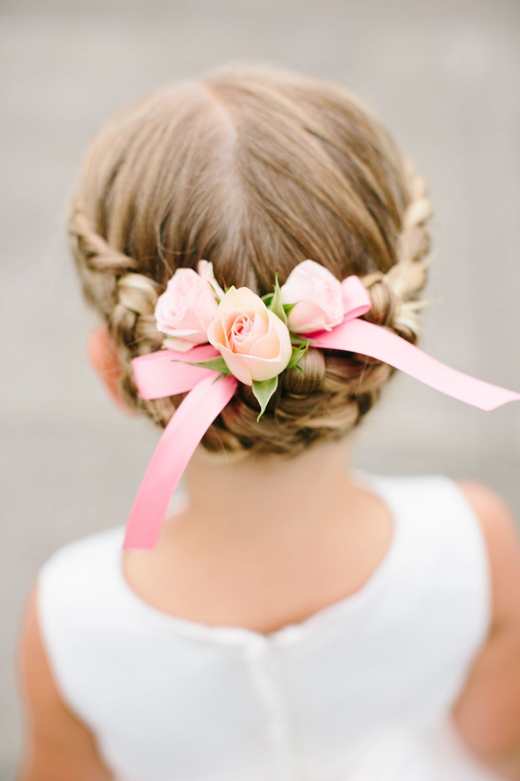 Light Blonde Visual Idea Light Blonde Visual Idea — Flower Girl Hairstyles