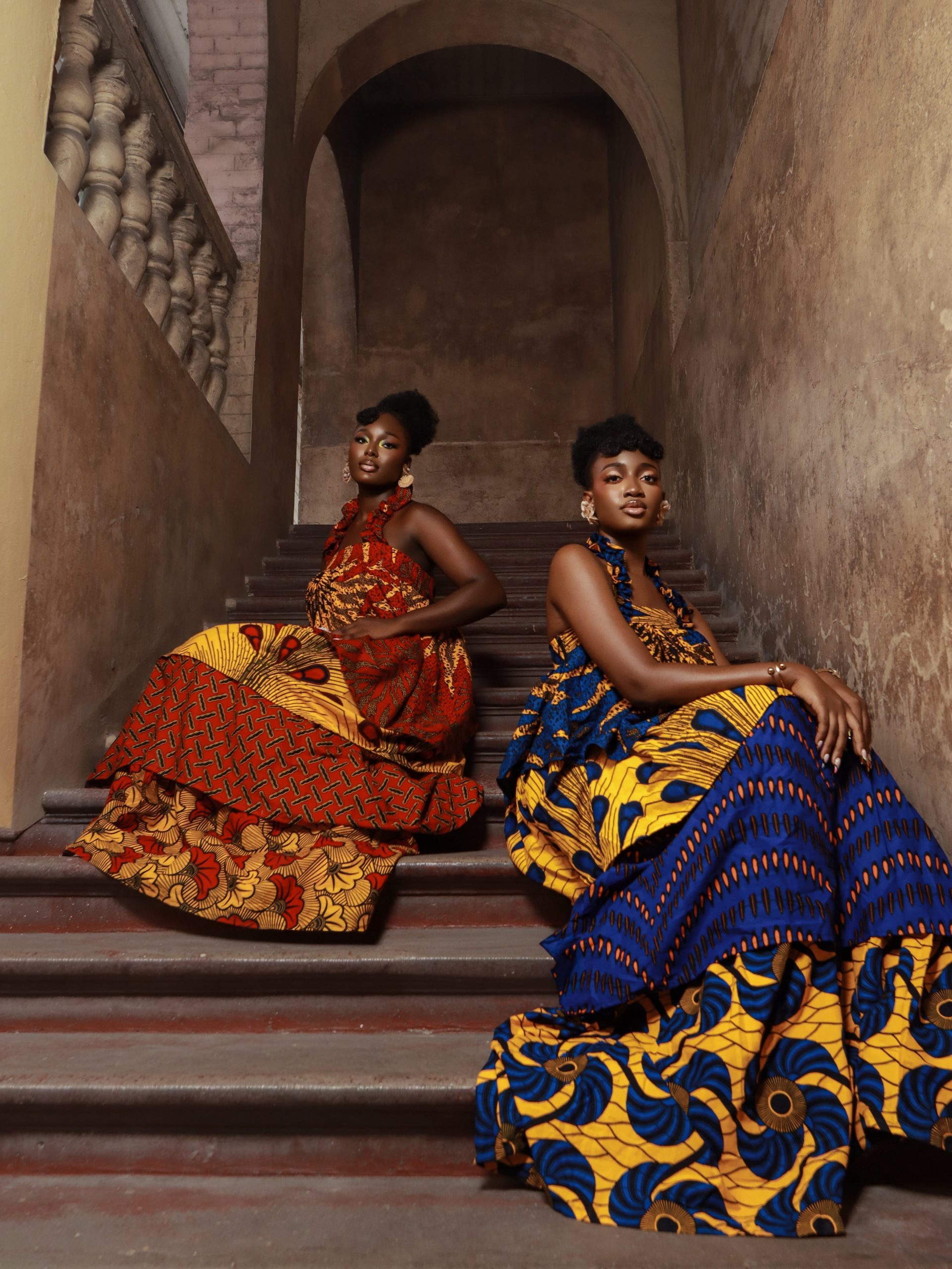 Zila Red African Print Maxi Dress – Afrothrone