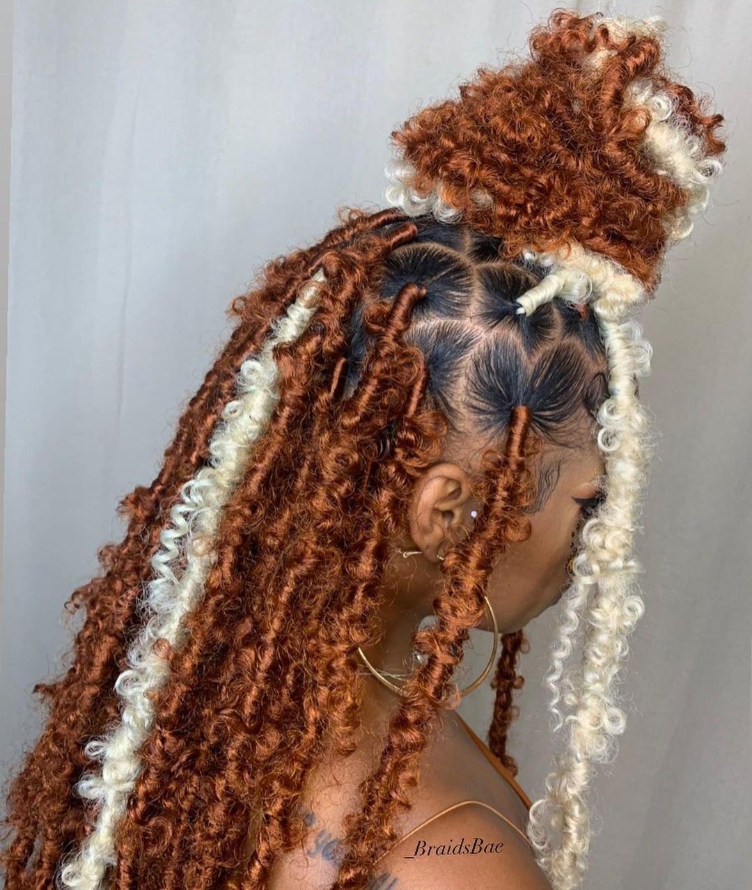 Burgundy Butterfly Locs Bob Burgundy Butterfly Locs Bob