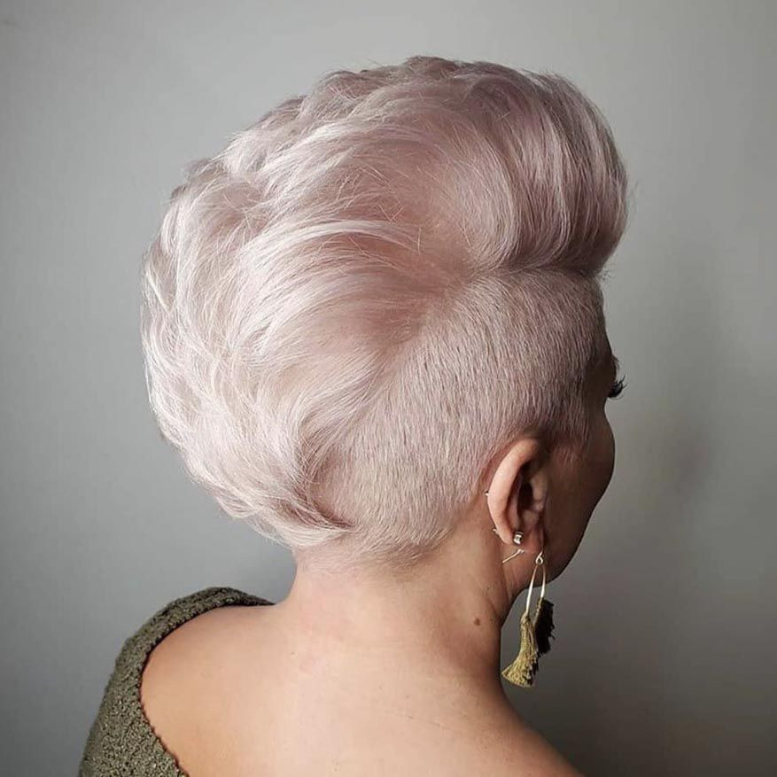 Wispy Bangs White Layered Cut Wispy Bangs White Layered Cut — White Hair