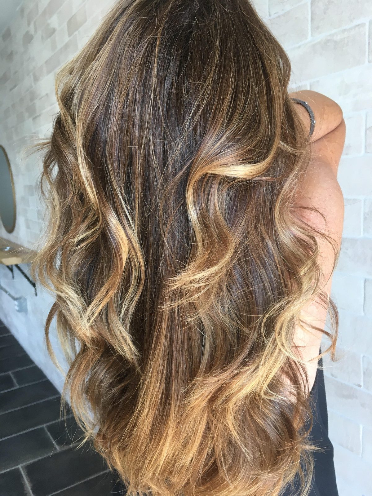 Layers Visual Idea — Warm Brown Hair