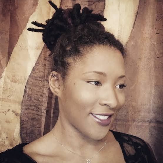 Thick Black Locs in a Neat Chin-Length Bun — Loc Bun