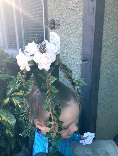 Not Visible Visual Idea — Wacky Hair Day Ideas