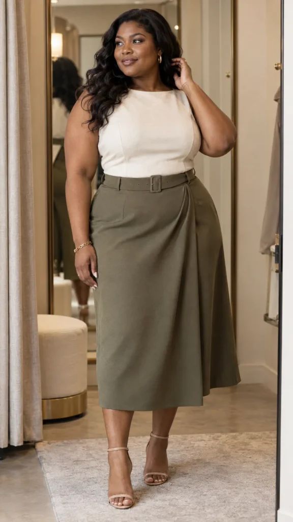 23 Small Bust Big Tummy Outfits That Look Flattering