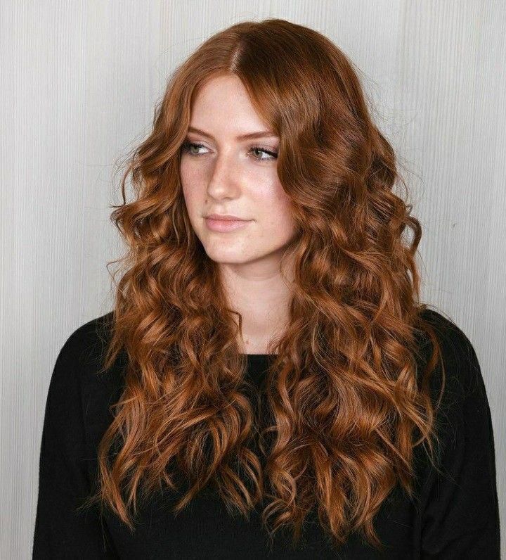 Visual Idea Visual Idea — Red Hair with Highlights