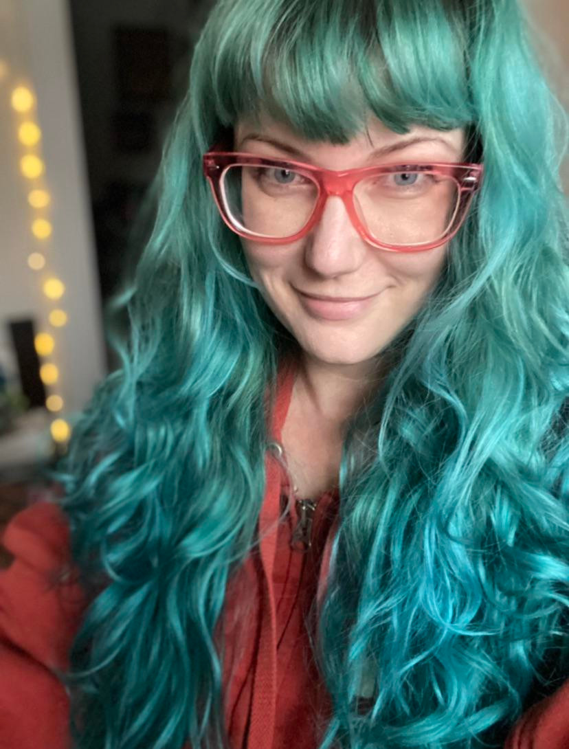 Visual Idea — Turquoise Hair