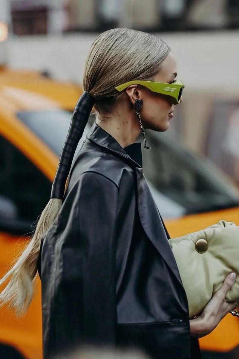 Visual Idea — Low Ponytail with Bow