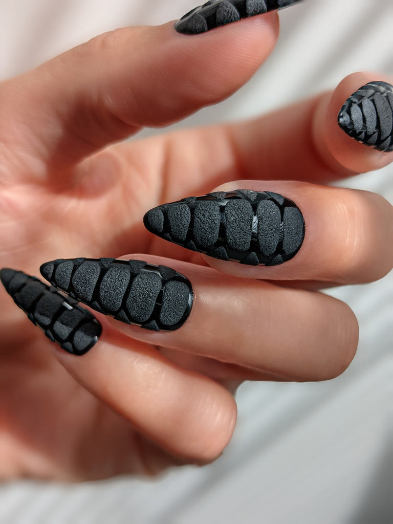 Full Croc Print On All Nails Visual Idea Full Croc Print On All Nails Visual Idea — Croc Nails