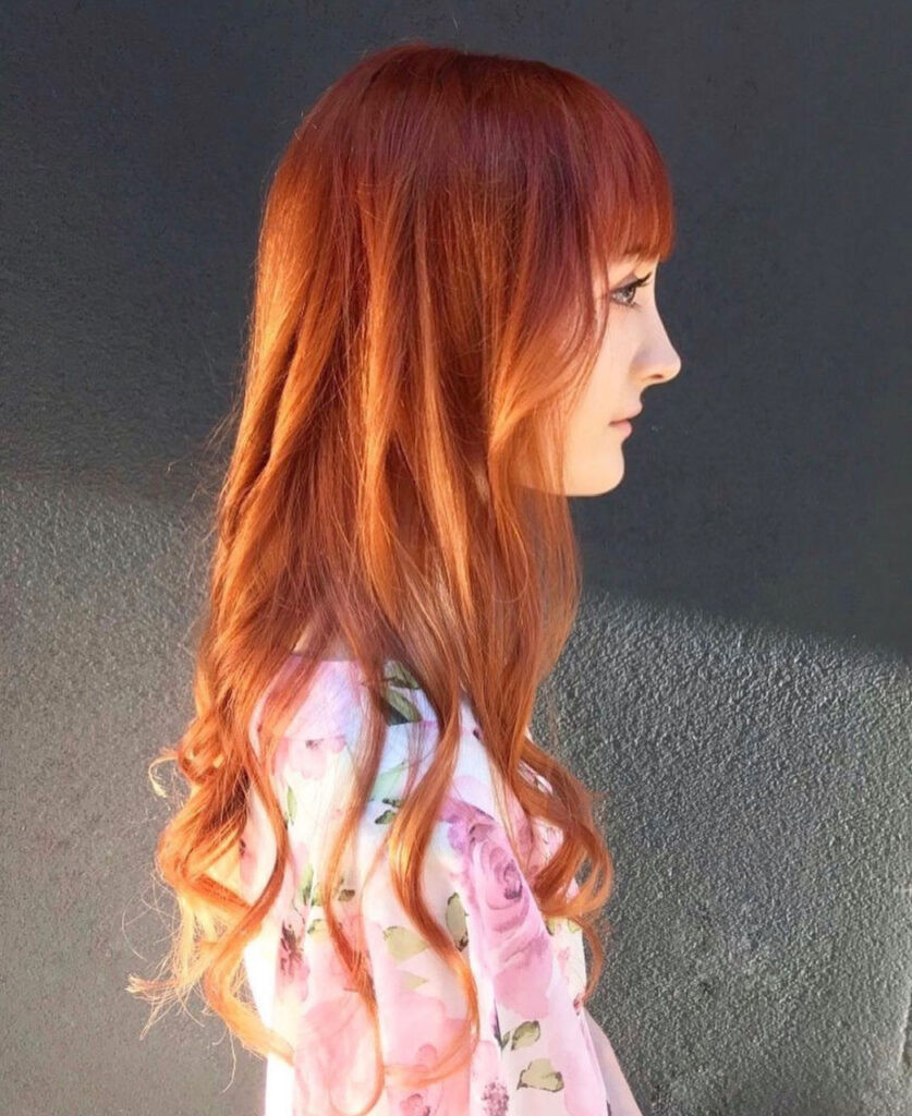 Light Auburn With Warm Golden Undertones Visual Idea Light Auburn With Warm Golden Undertones Visual Idea — Light Auburn Hair