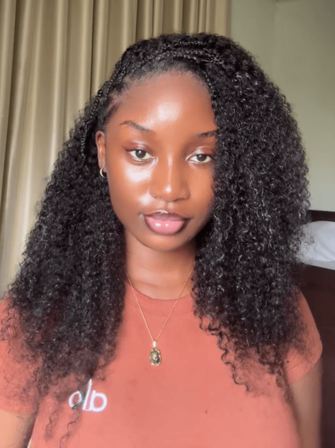 Mid-Back Braids With Voluminous Curls — Miracle Knot Braids