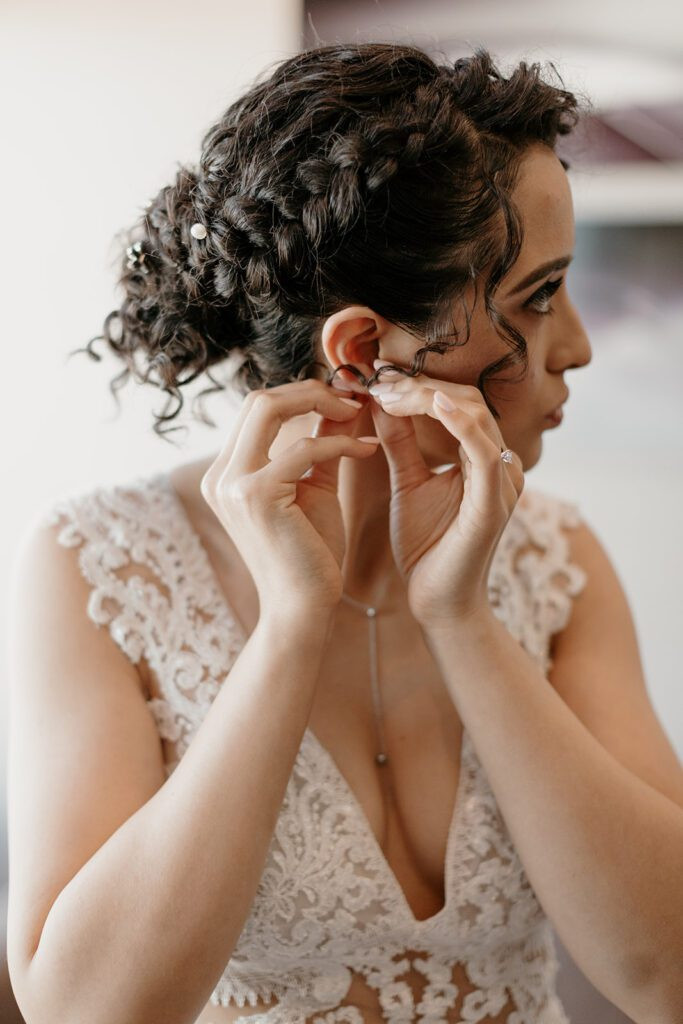 Dark Brown Visual Idea — Braids for Wedding