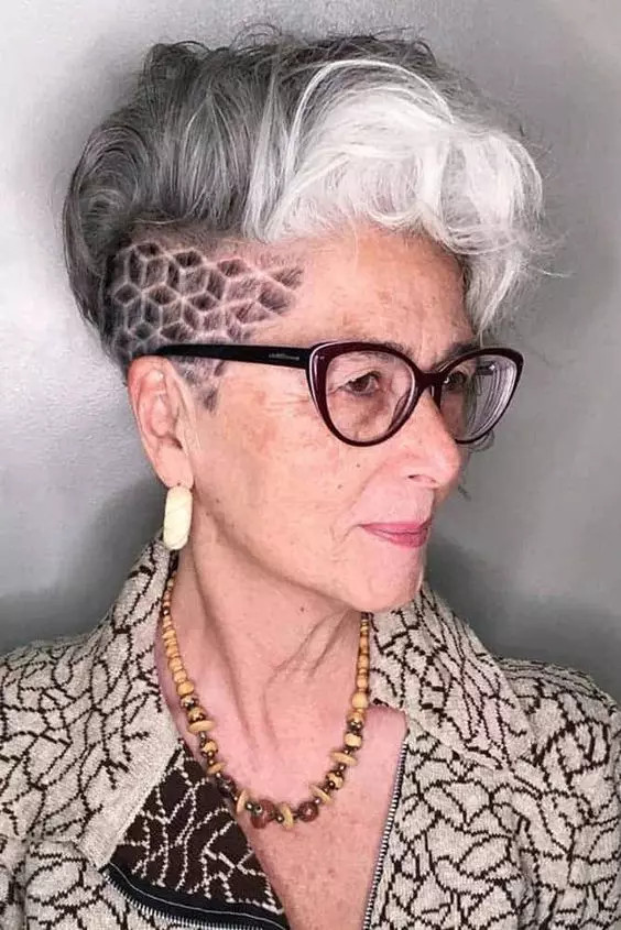 Edgy Asymmetrical Cut — Haircuts with Glasses