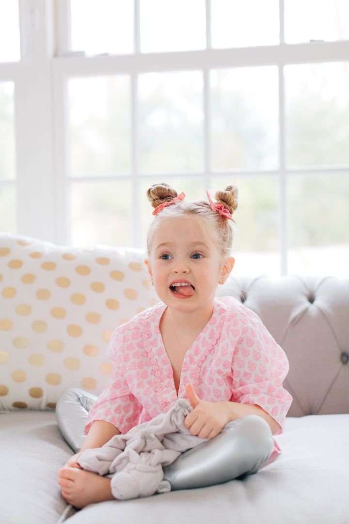 Double Pigtails with Pink Bows Double Pigtails with Pink Bows — Toddler Girl Hairstyles