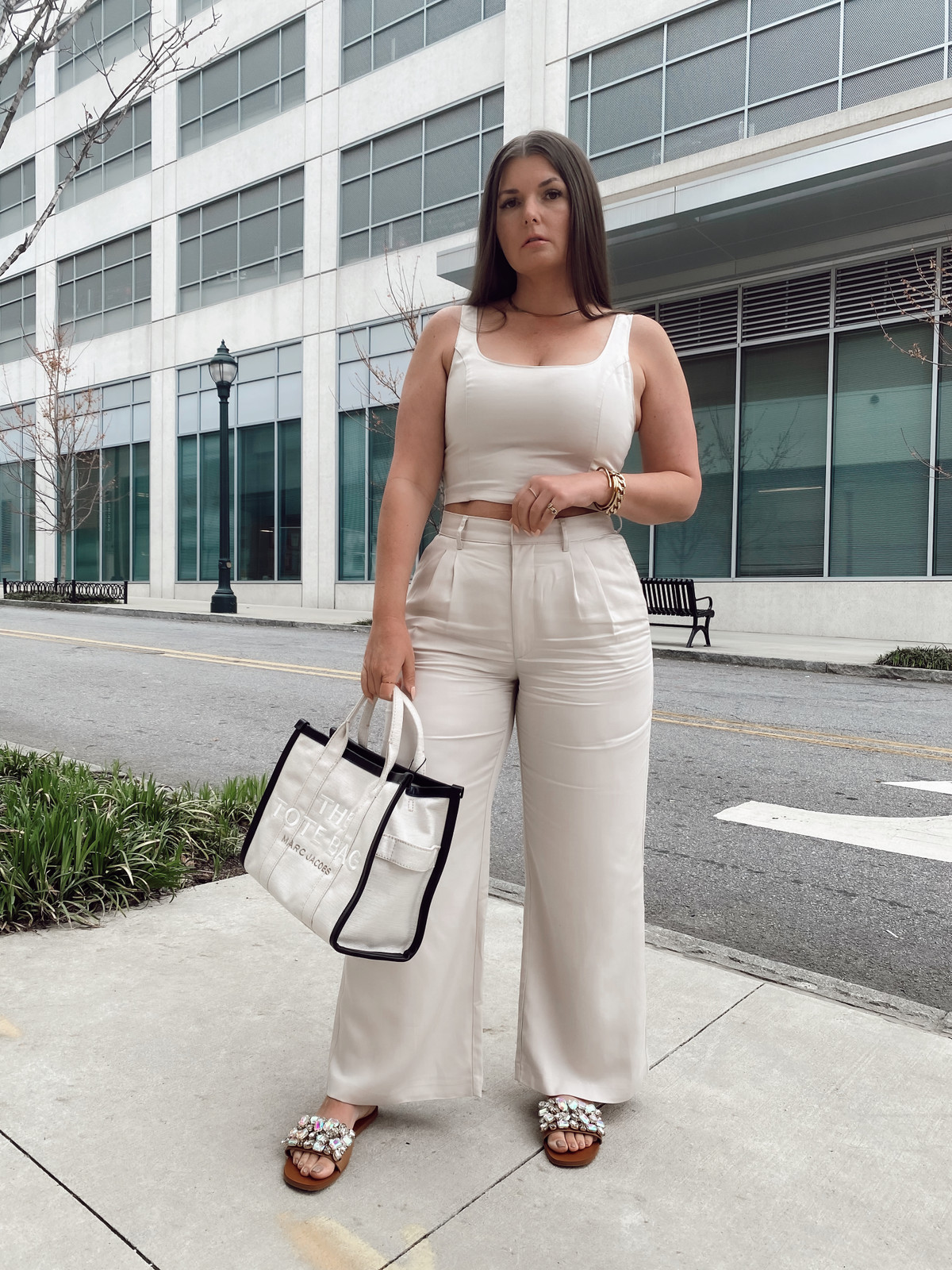 Effortless Linen Blend: Abercrombie Wide-Leg Trousers — Abercrombie Outfits