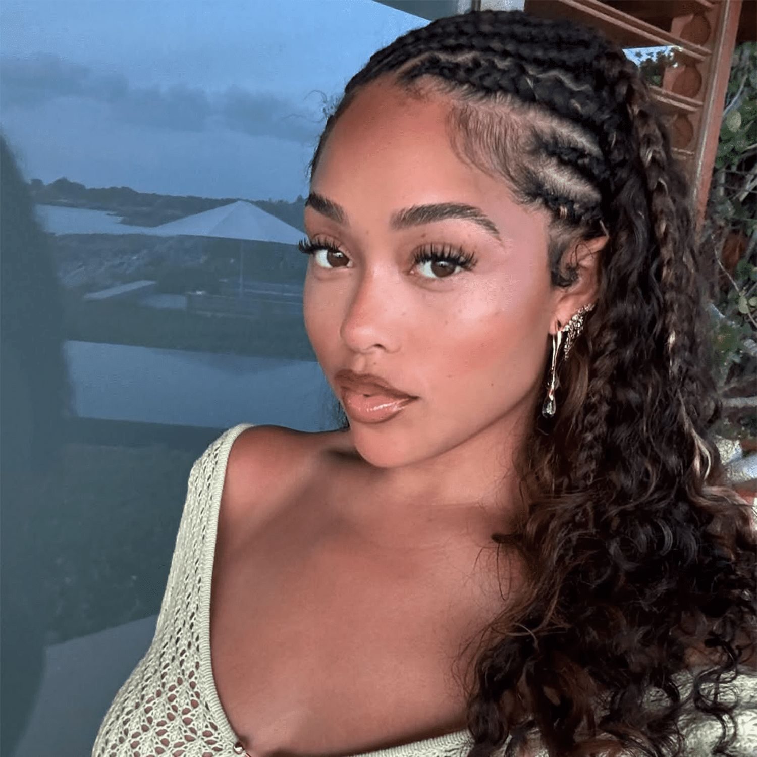 Neat Small Braids With Voluminous Curls Neat Small Braids With Voluminous Curls — Braids with Curly Ends