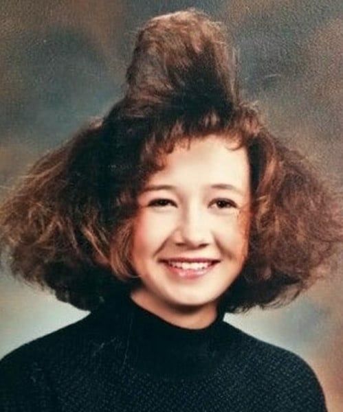 Chin Length Visual Idea — 80s Hairstyles