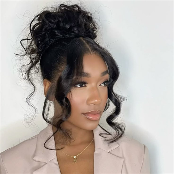 Voluminous Dark Brown Bun Voluminous Dark Brown Bun — Bun Hairstyles