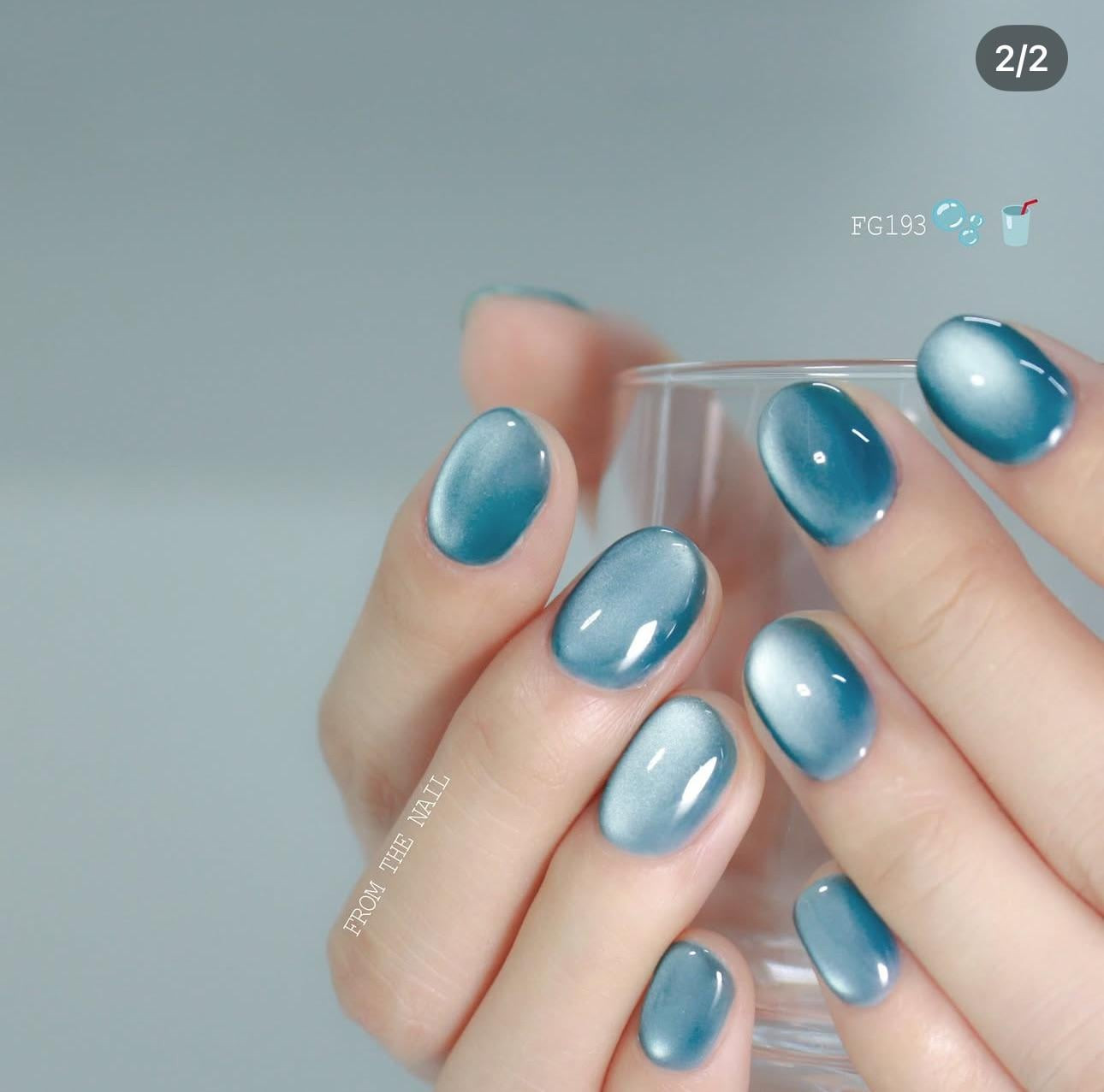 Cat Eye Glossy Visual Idea Cat Eye Glossy Visual Idea — Glass Nails
