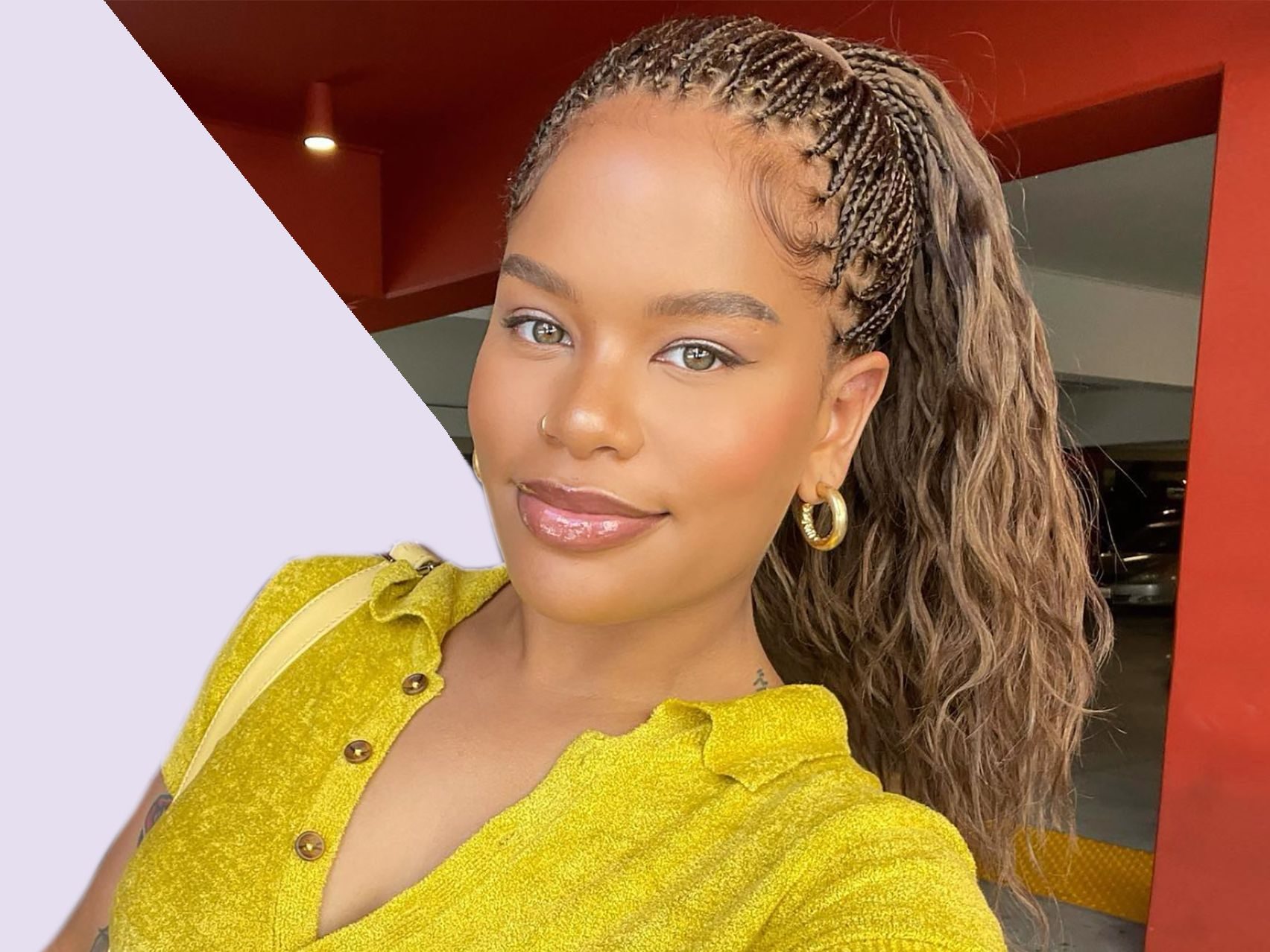 Micro Braids into a High Ponytail — Feed In Braids