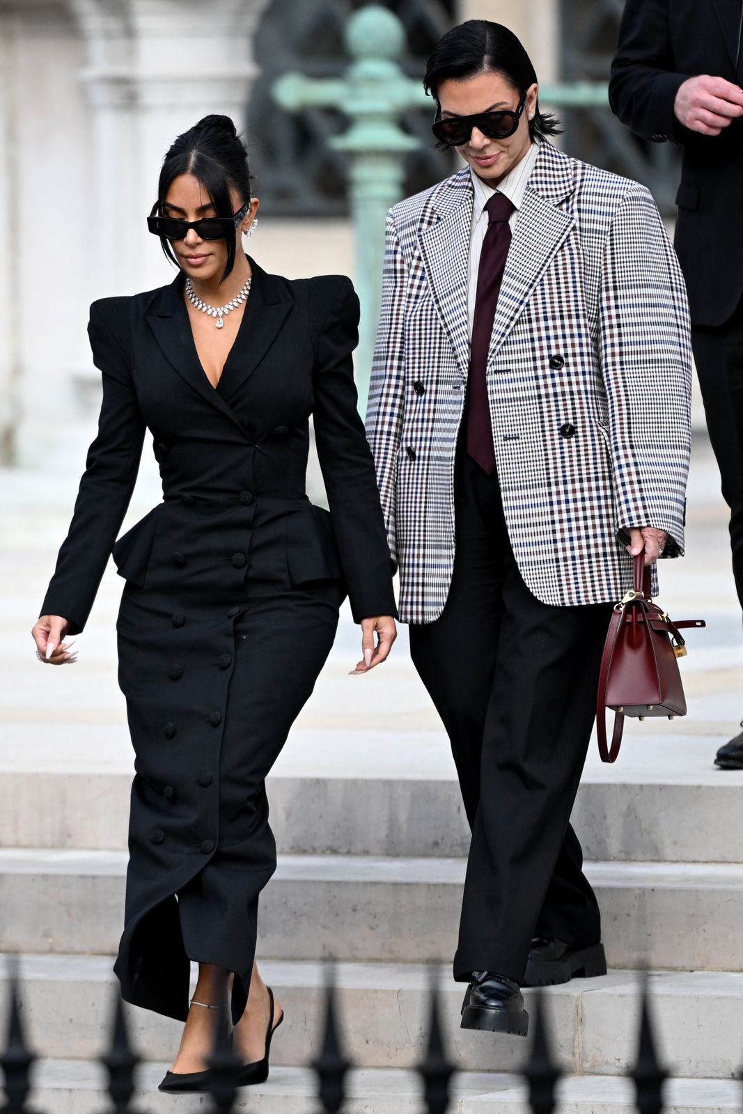 Dramatic Black Peplum Dress for a Powerful Court Presence Dramatic Black Peplum Dress for a Powerful Court Presence — Court Outfits