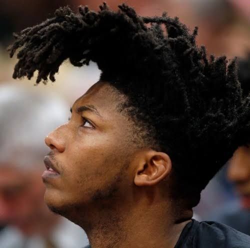 Sculpted Locs With Side-Swept Bangs — Basketball Hairstyles