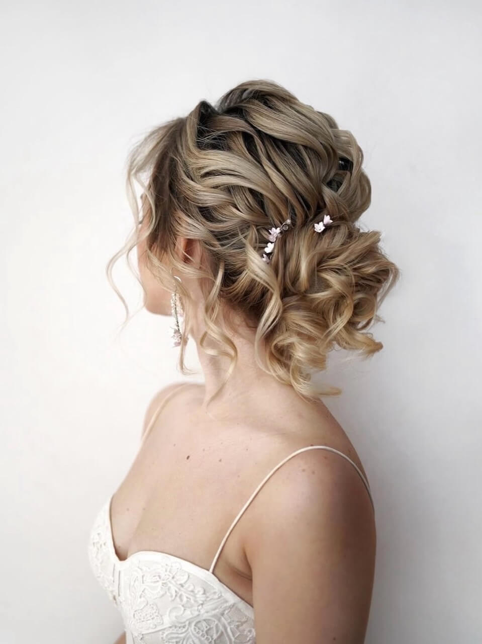 Textured Curly Updo Textured Curly Updo — Formal Hairstyles