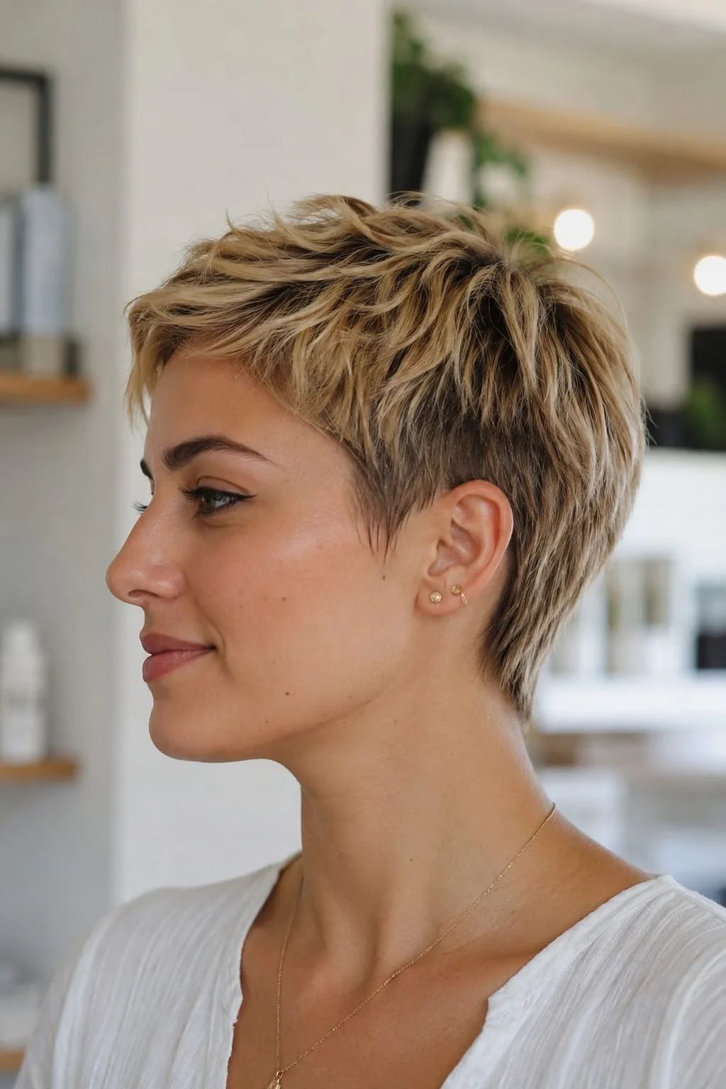 16 Short Haircuts for Women With a Round Face (That Actually Work)