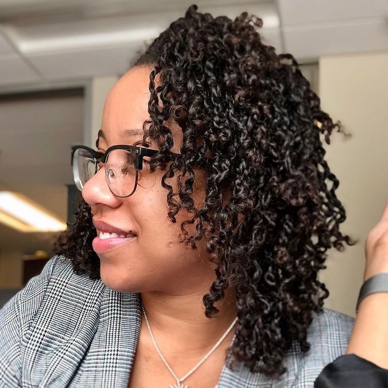 Shoulder-Length Loose Mini Twists