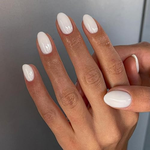 Short Oval Visual Idea Short Oval Visual Idea — Nails for Wide Nail Beds