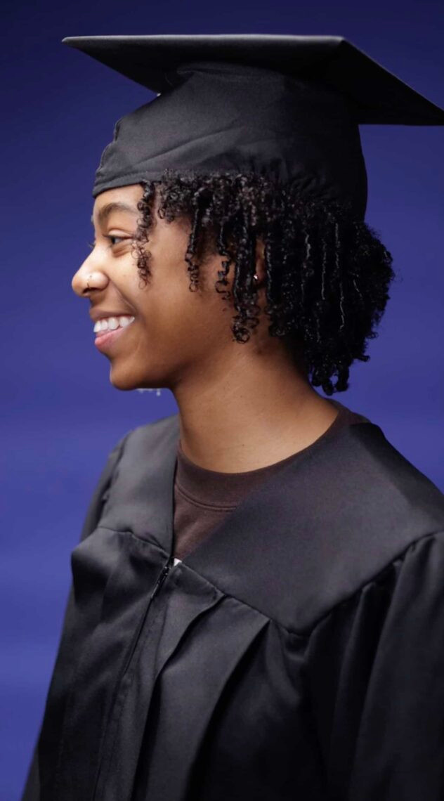 Shoulder Visual Idea Shoulder Visual Idea — Graduation Hairstyles with Cap