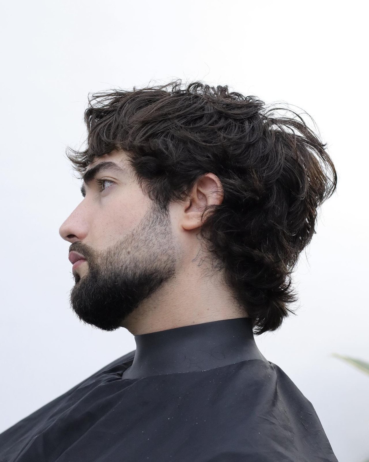 Mid-Back Visual Idea Mid-Back Visual Idea — Wolf Cut Men