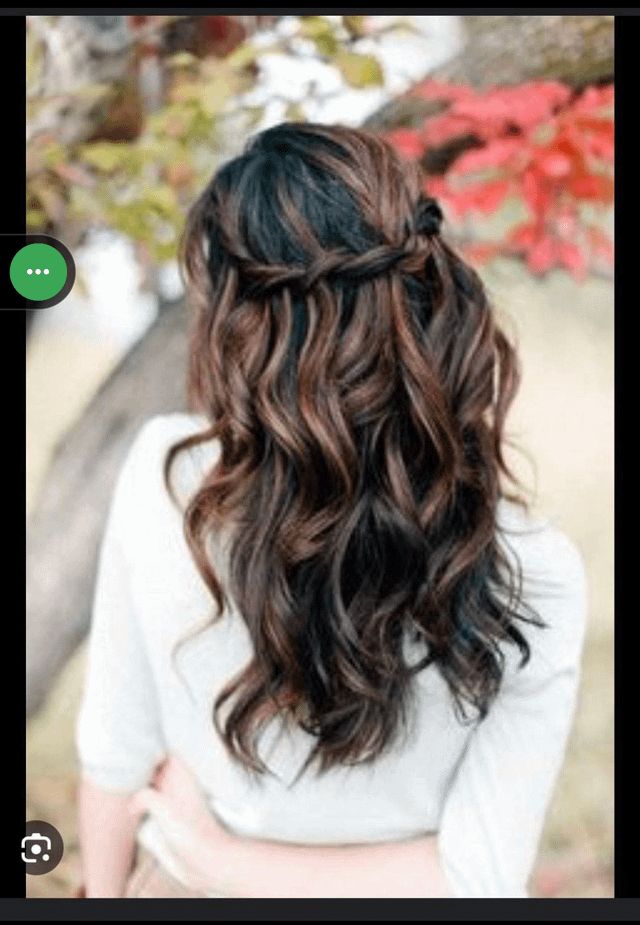 Dark Brown With Subtle Highlights Visual Idea — Baby Shower Hairstyles