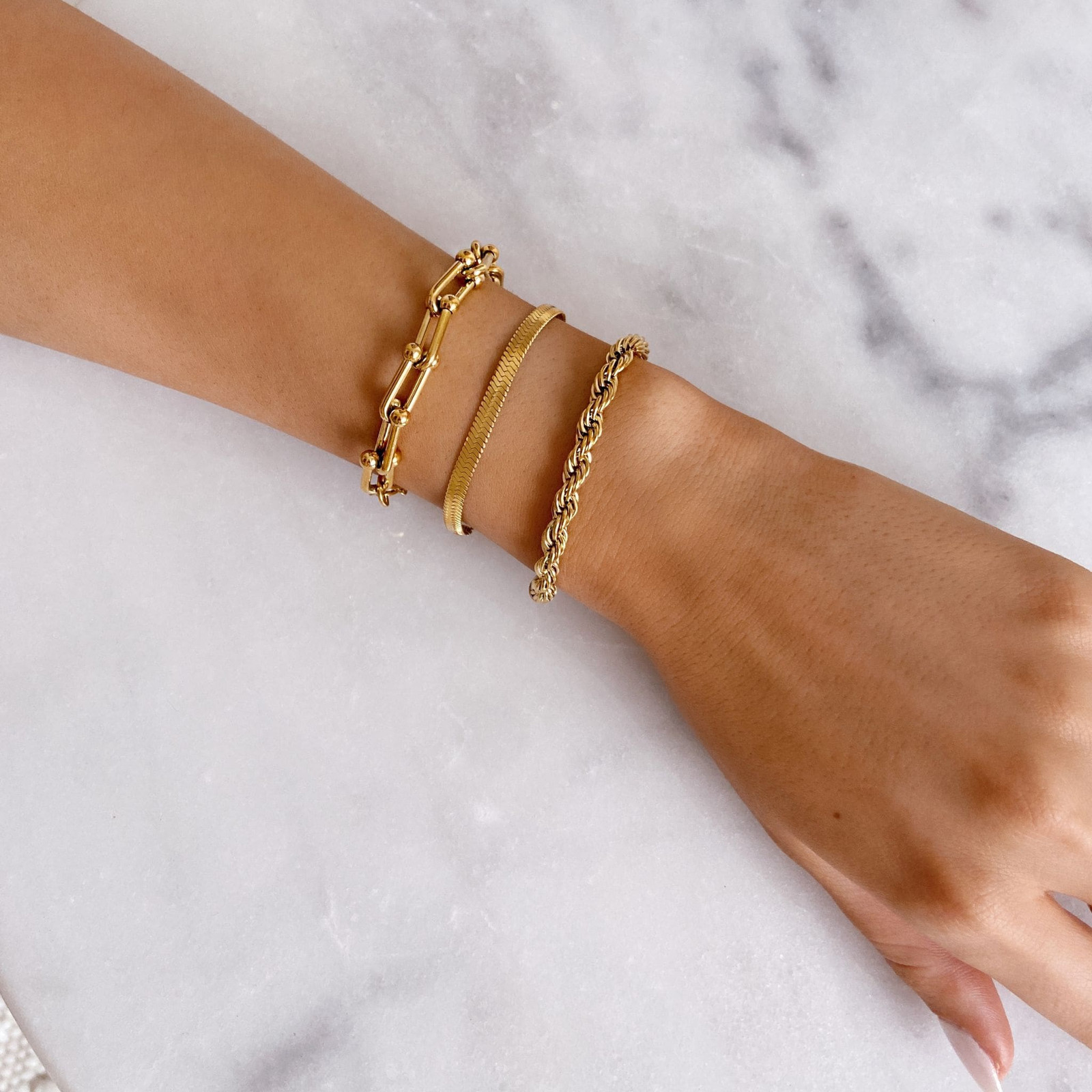 Gold Jewelry Stack